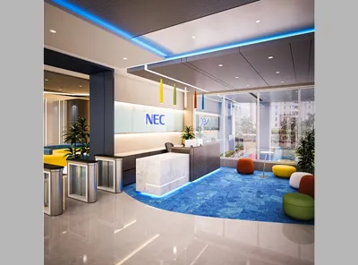 Modern Office Reception Area Modern Office Designs Desk and Decor 