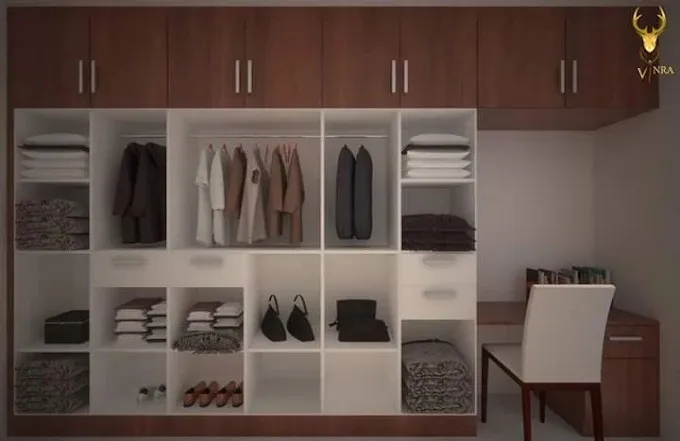 Wardrobe Unit Modular Wardrobe Desk and Decor 