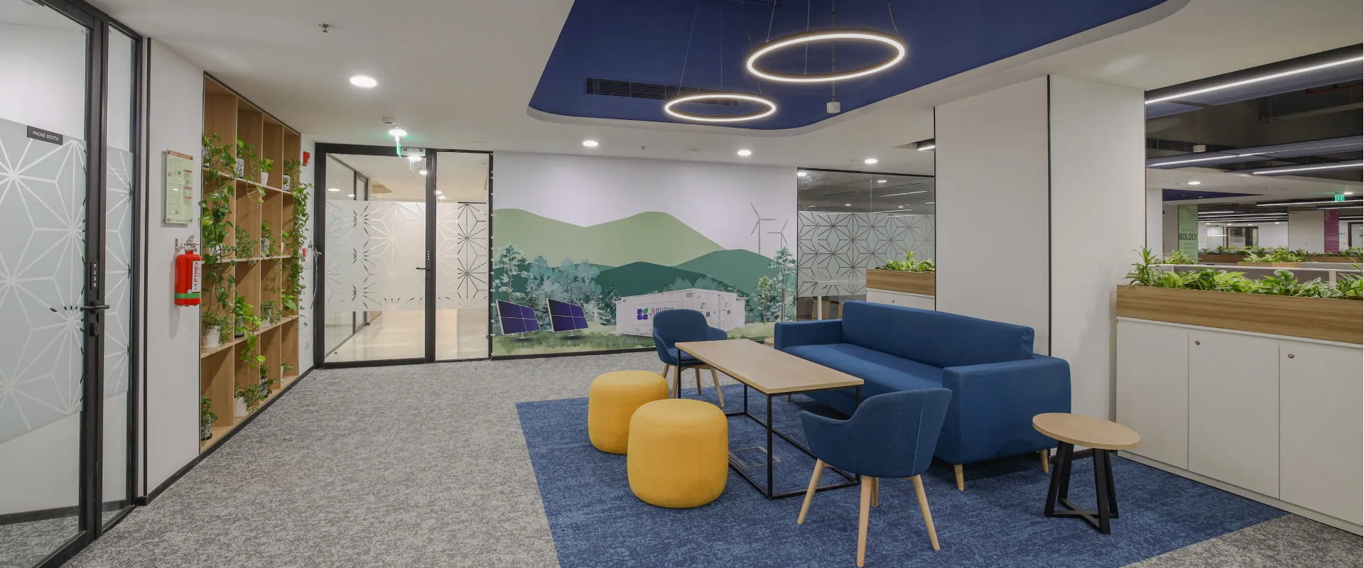 Corporate Open-Plan Office Workstations Modern Office Designs Desk and Decor 