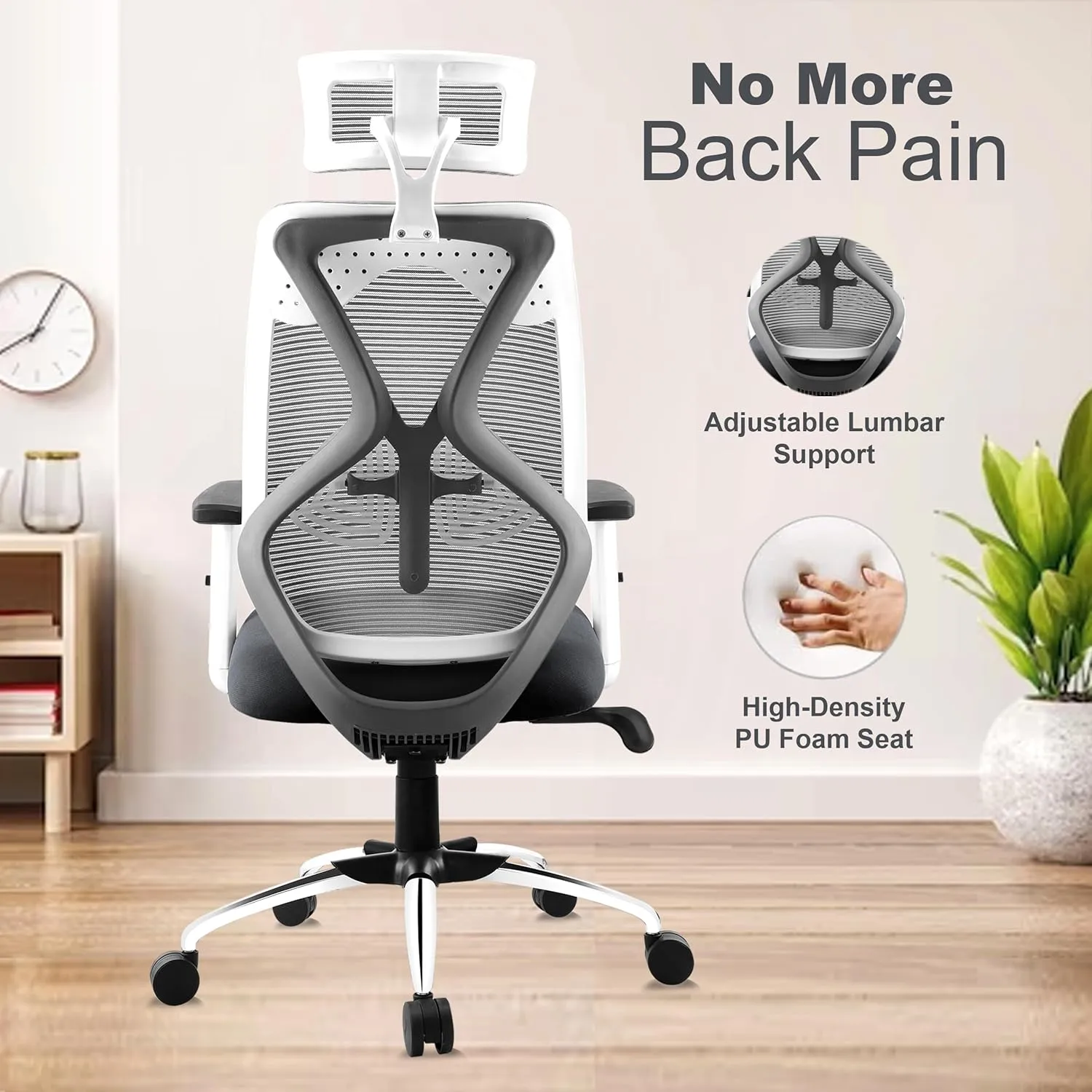 Ergofit Ergonomic Office Chair for Home Ergonomic Chairs Desk and Decor 