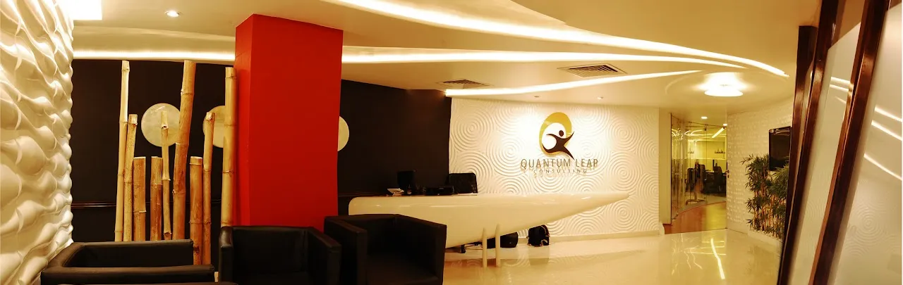 Corporate Office Reception with Curved Cove Ceiling Modern Office Designs Desk and Decor 