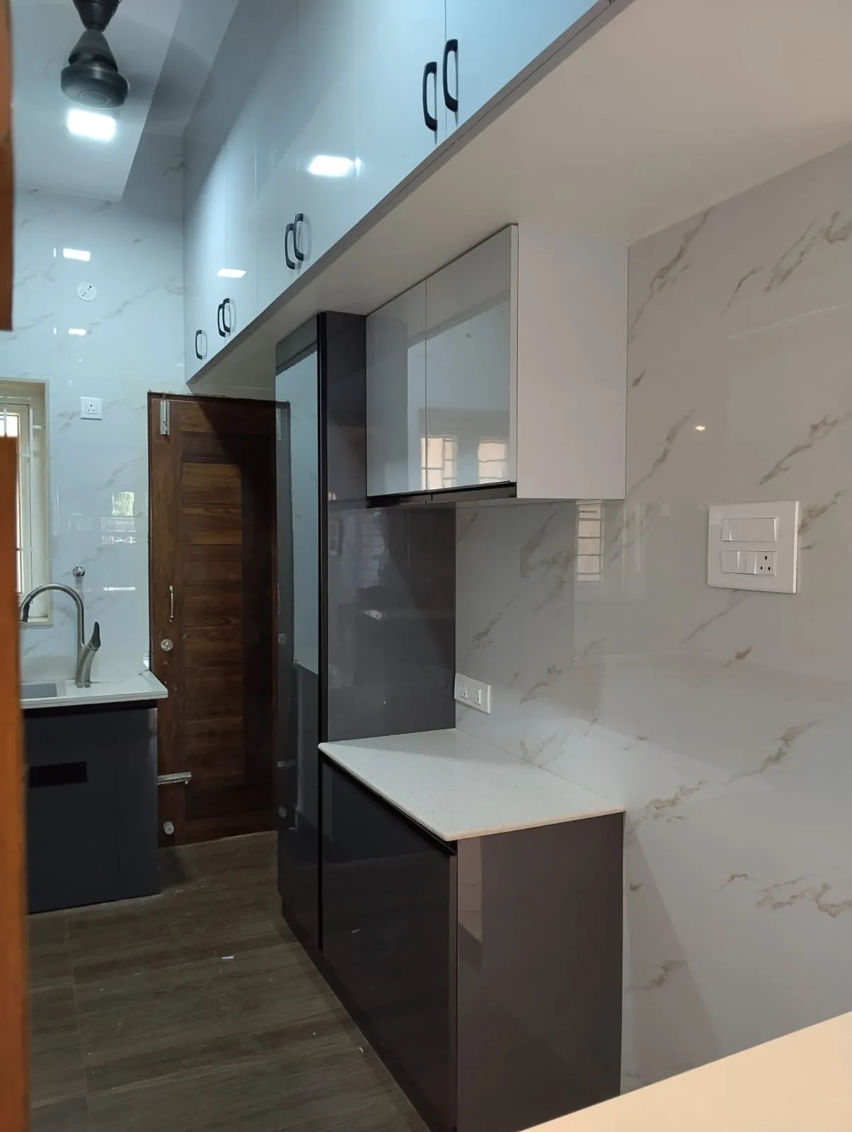 The Urban Pearl Full-Home Turnkey Interior Wall Cabinets Desk and Decor 