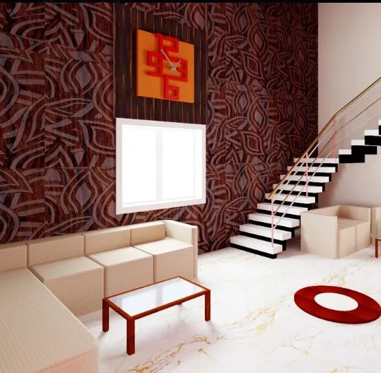 Simple Living Room (Concept Render) Small Living Room Designs Desk and Decor 