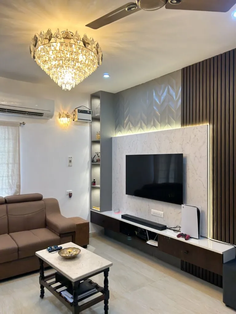Living Room with Statement Pendant Lighting Modern Living Room Designs Desk and Decor 