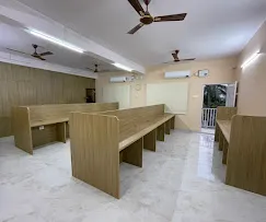 Modern Office Cabin Cabin-Based Office Layout Desk and Decor 