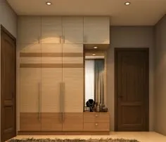 Modular interior bedroom interior video Hinged Wardrobes Desk and Decor 