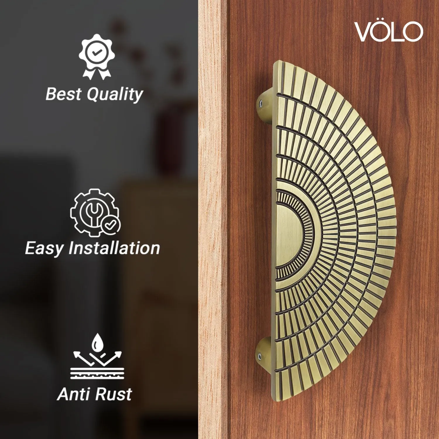 Main Door Handle – Heavy Duty Pull Handle for Wooden & Glass Doors Door Handles Desk and Decor 