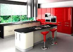 Turquoise Modular Kitchen Modular Kitchen Desk and Decor 