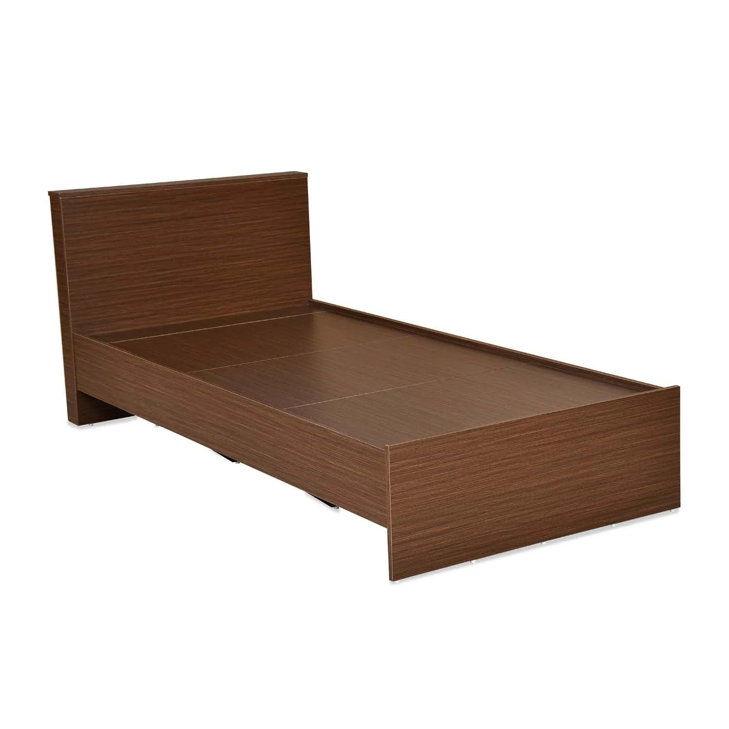 Wooden Single Bed Without Storage Single Beds Desk and Decor 