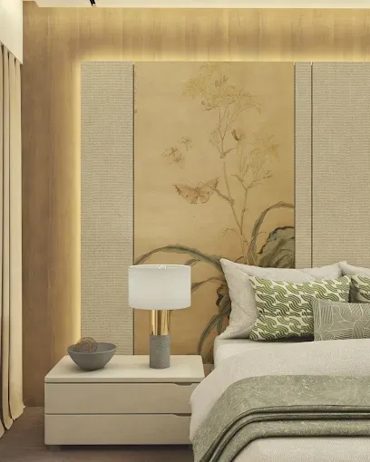 Contemporary  Exclusive Luxury Bedroom Modern Bedroom Desk and Decor 