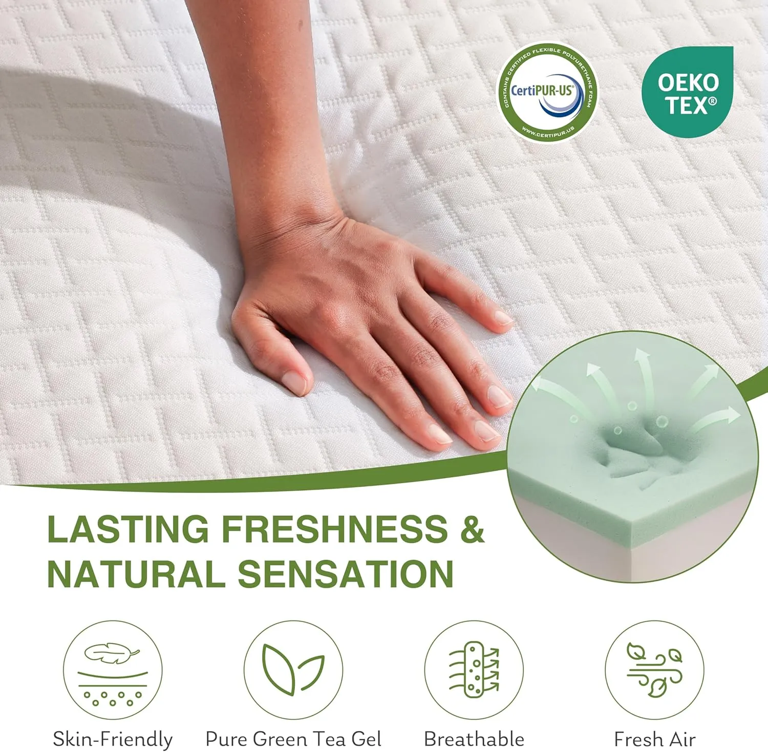 Memory Foam Mattress Spring Mattresses Desk and Decor 