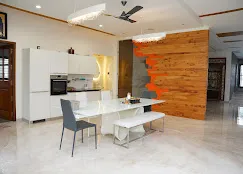 Modern Living Room Set with Tan Leather Sofa & Wooden Wall Storage Unit Modern Living Room Designs Desk and Decor 