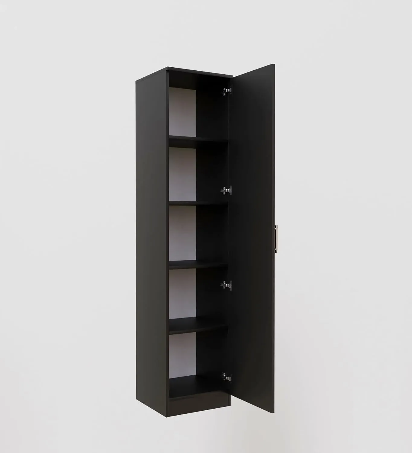 Home Decore Arceus Single Door Engineering Woo Wardrobe for Clothes Sliding Door Wardrobes Desk and Decor 