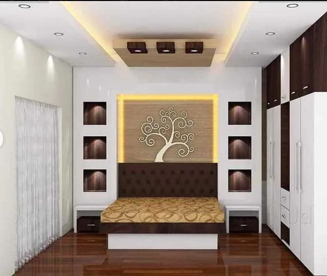 Modern Artistic Bedroom Interior Modern Bedroom Desk and Decor 