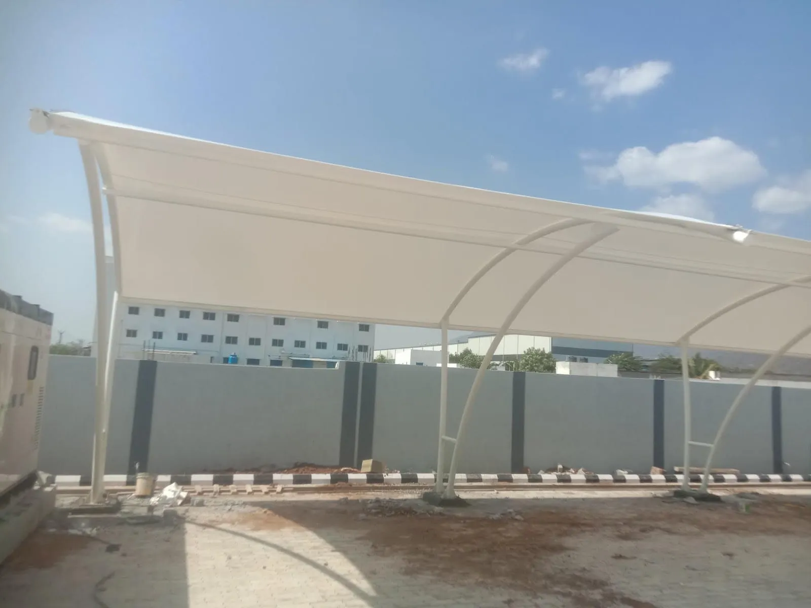 Car Parking Fabric Car Parking Shades & Tensile Structures Desk and Decor 