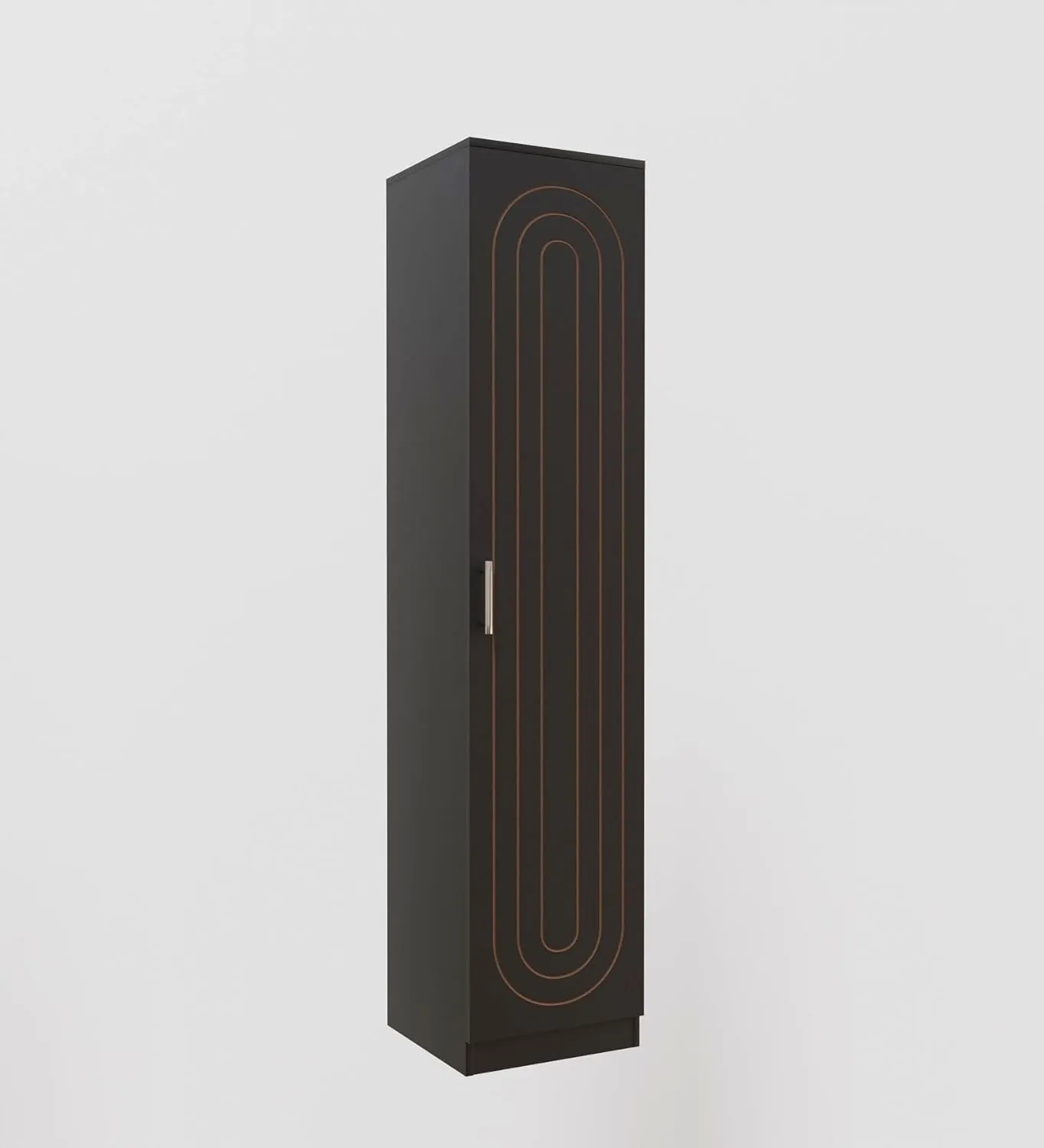 Home Decore Arceus Single Door Engineering Woo Wardrobe for Clothes Sliding Door Wardrobes Desk and Decor 