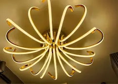 Luxury Multi-Tier Crystal Chandelier Chandeliers Desk and Decor 