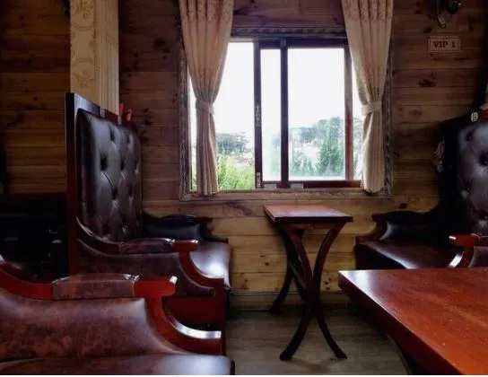 VIP Lounge Cabin (VIP 1) — Resort Seating Room with Resort Style Design at Deskanddecor