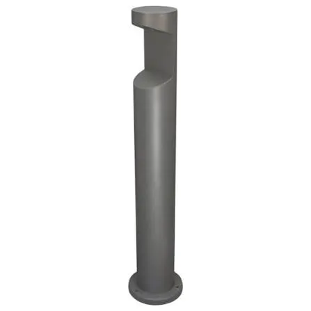 Orbarix Bollard with Outdoor Wall Lights at Deskanddecor
