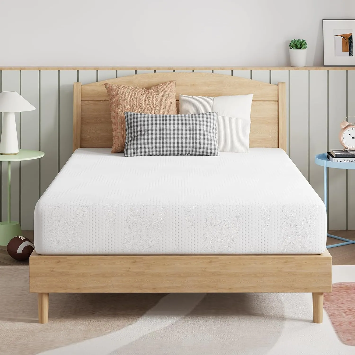 Mattress, 8 Inch Full Size Mattress in a Box with Spring Mattresses Desk and Decor
