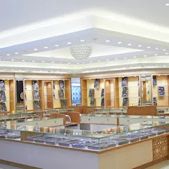 Luxury Jewellery Showroom Interior with Premium Showcase Units at Deskanddecor