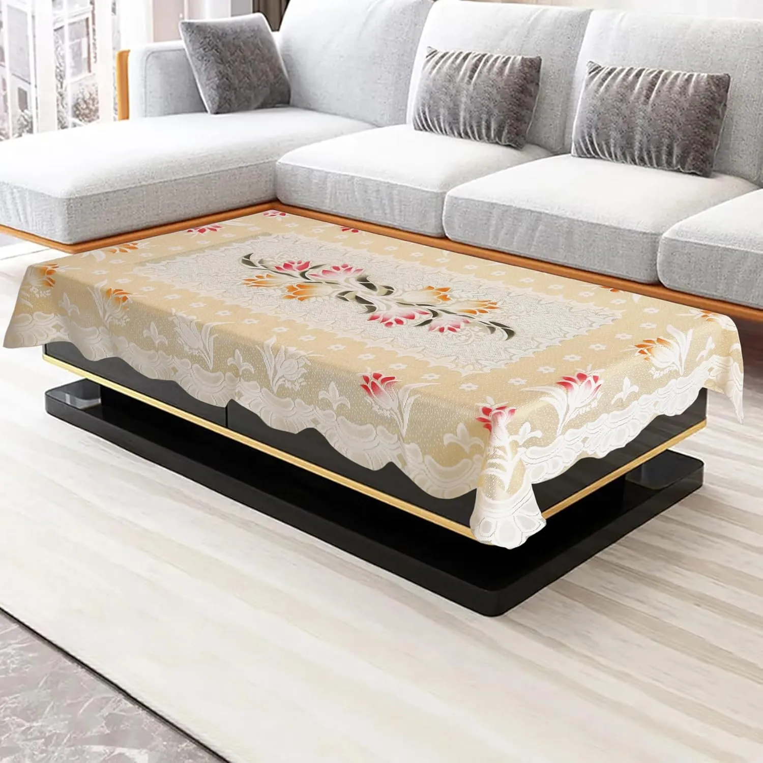 Premium Center Table Cloth with Table Cloths Desk and Decor