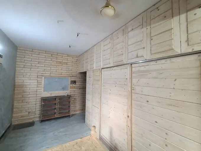 Floor-to-Ceiling Built-in Wardrobe System with Modular Wardrobe at Deskanddecor