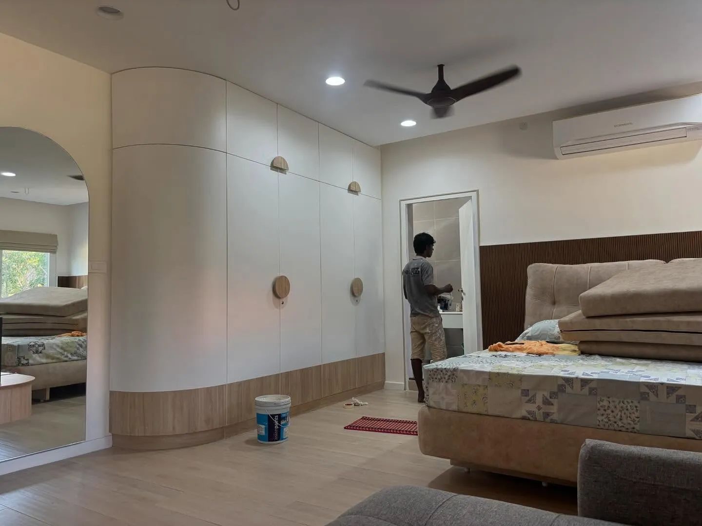 Bedroom  With mattress with Bedroom at Deskanddecor