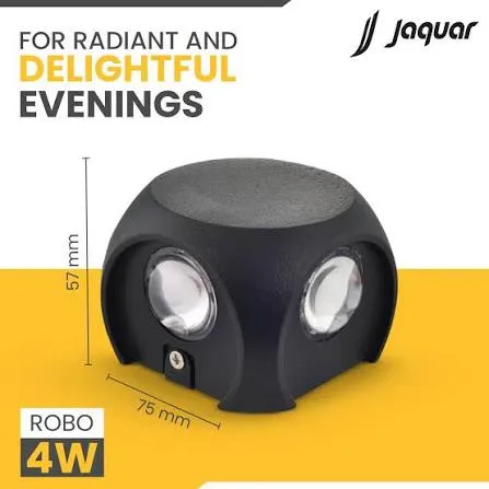 Robo Light with Up & Down Wall Lights at Deskanddecor